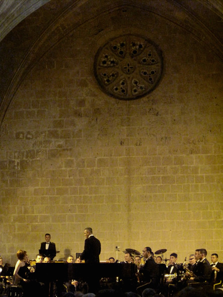 Northern  Cyprus Turkish Armed Forces Band Orchestra At Bellapais Festival Closing Gala Concert