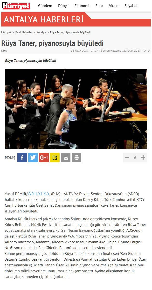 Antalya Concert - With Antalya State Symphony Orchestra